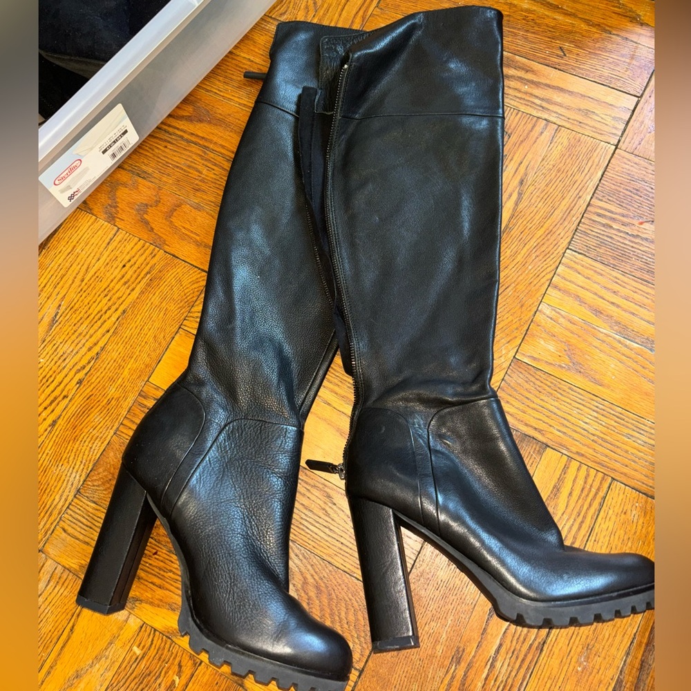 Knee high boots